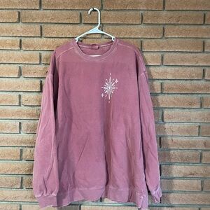 Men's red holiday sweatshirt